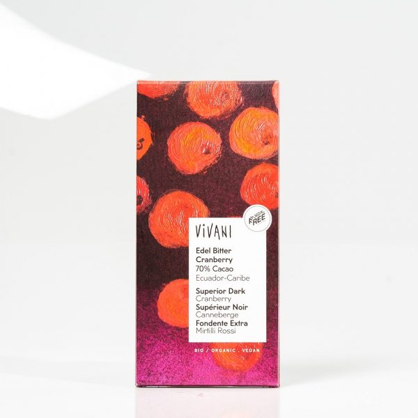 Pure Cranberry-Chocolade 100 gram