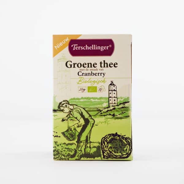 Groene thee met cranberry (18 x 1,5 gram)